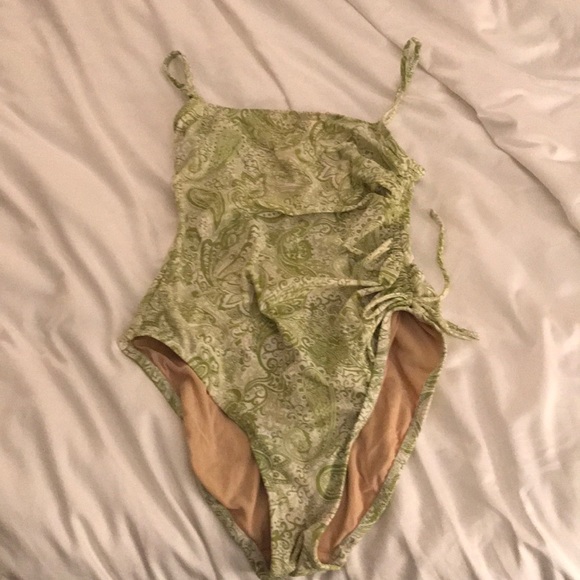 JCrew Paisley One-piece bathing suit